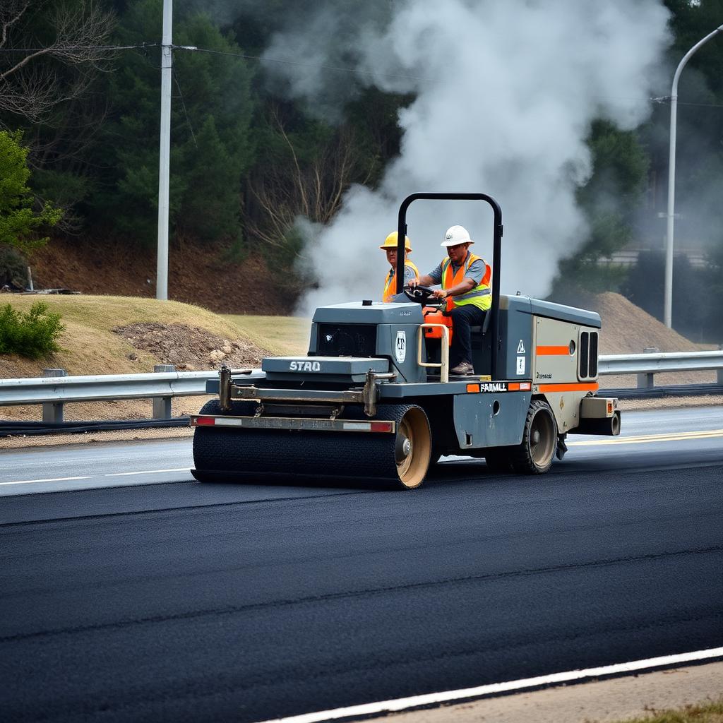 Roadway Resurfacing — Municipal paving project in Worcester, MA